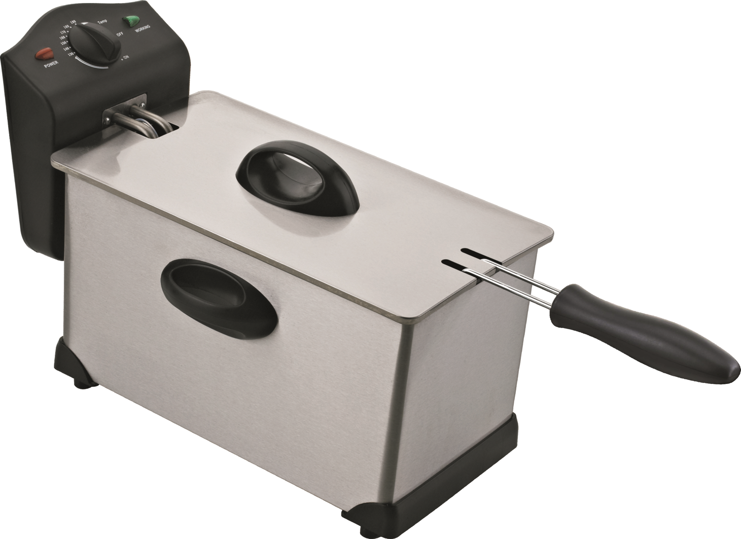 Compact Electric Deep Fryer with Temperature Control