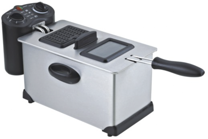 Electric Deep Fryer with Timer