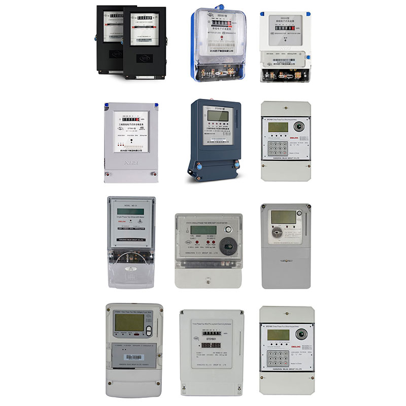 DELIXI DDZY601 Three Phase Four Wire Keypad Digital Electronic Power Prepaid Electric Meter - Image 3