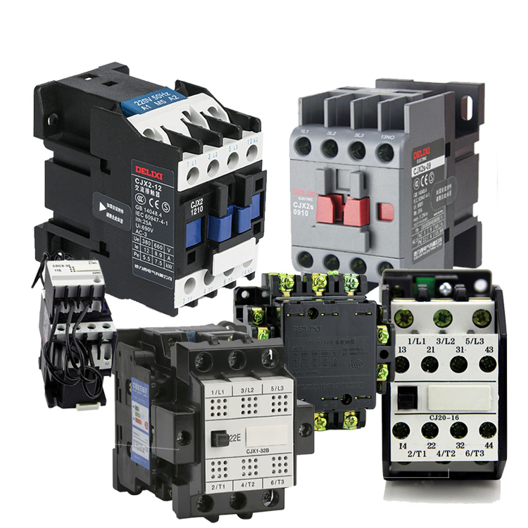 DELIXI High Quality CE Certified CJX2 110V 220V 380V 12A 24A 36A 1210 1810 3 phase 2P electric Magnetic DC AC Contactor Price - Image 3