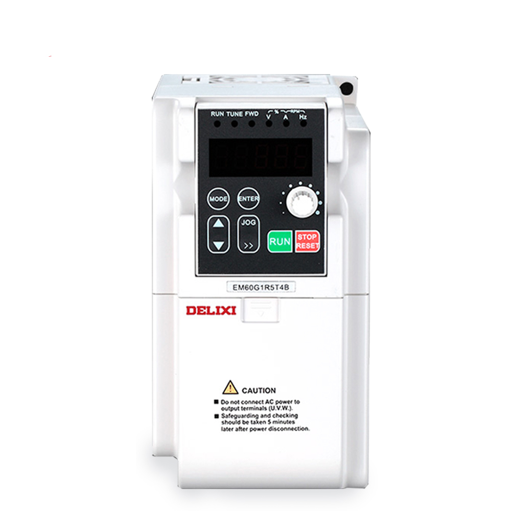 DELIXI mini size AC drive 220V VFD low voltage 5500WATT 5.5KW ac inverters & converters 50hz 60hz - Image 2