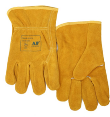 Plasma Cutting Gloves - Deluxe Leather, Heat Resistant