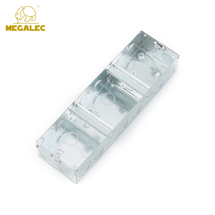 IP65 Metal Electrical Junction Box, 47mm Height