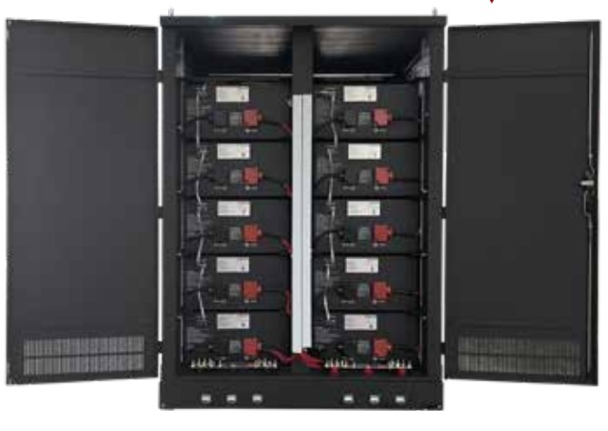 Commercial 100kWh LiFePO4 Energy Storage Cabinet