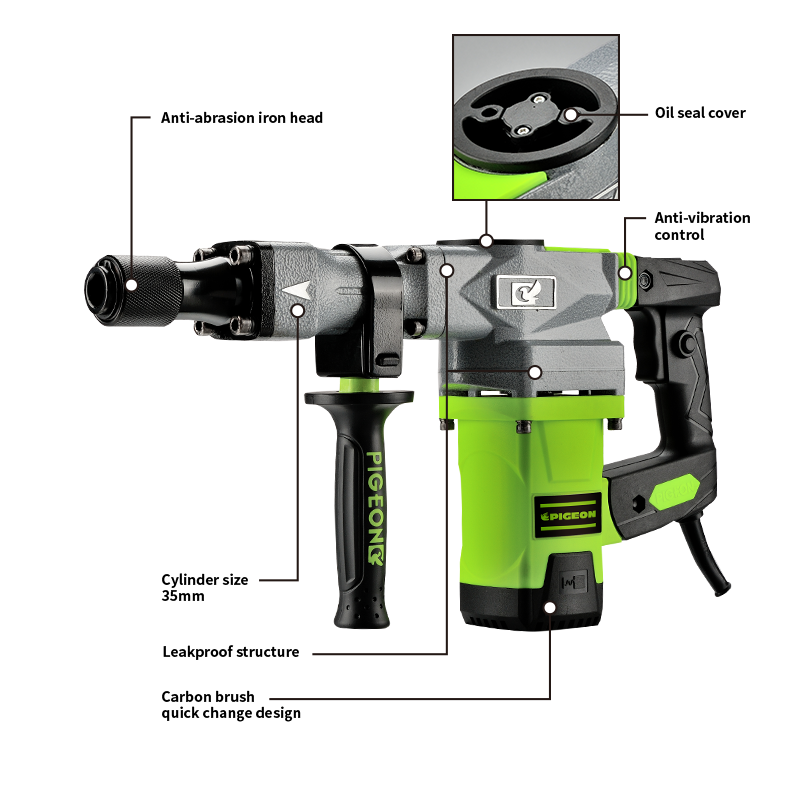 Electric Demolition Hammer 1100W