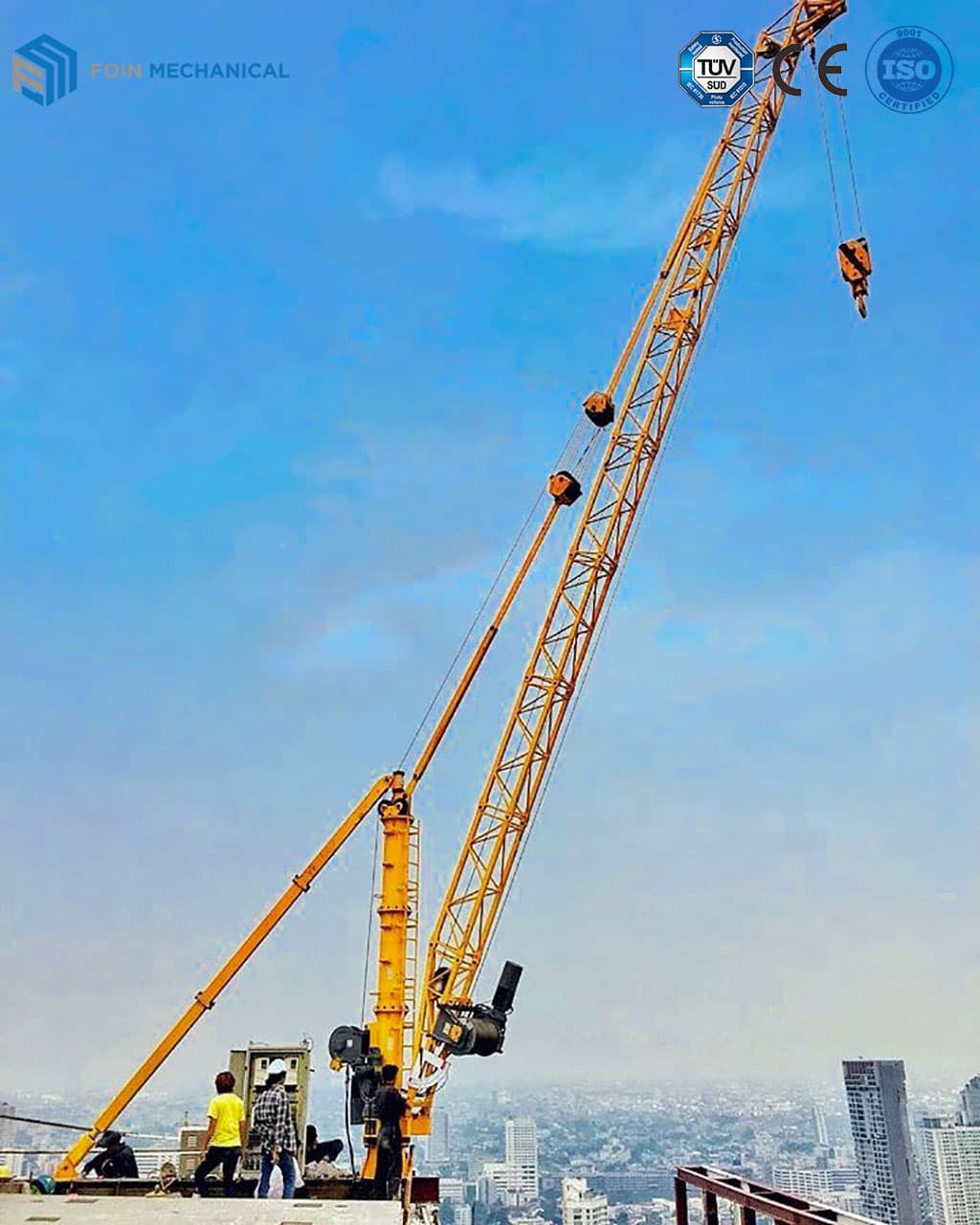 derrick crane/jib pole/stiff leg crane - Image 2