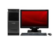 Desktop Computer System with Tower, Monitor, Keyboard, and Mouse
