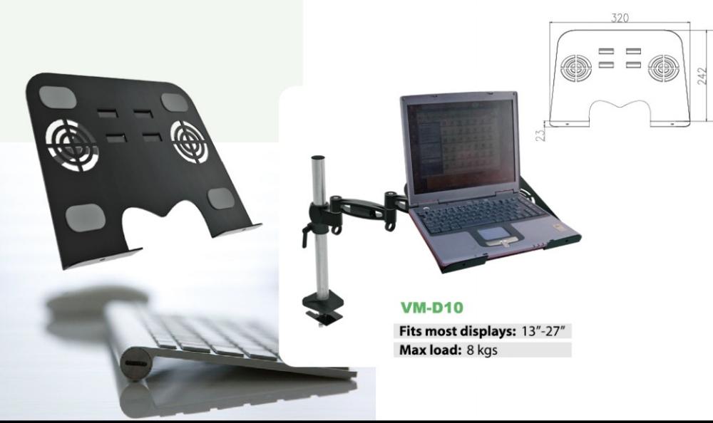 Adjustable Notebook Desktop Mount