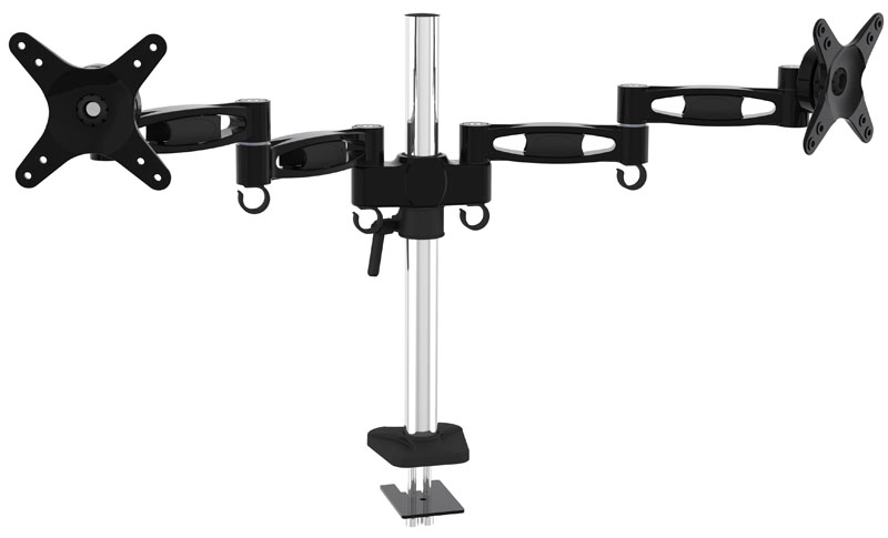 Dual Monitor Desktop Mount