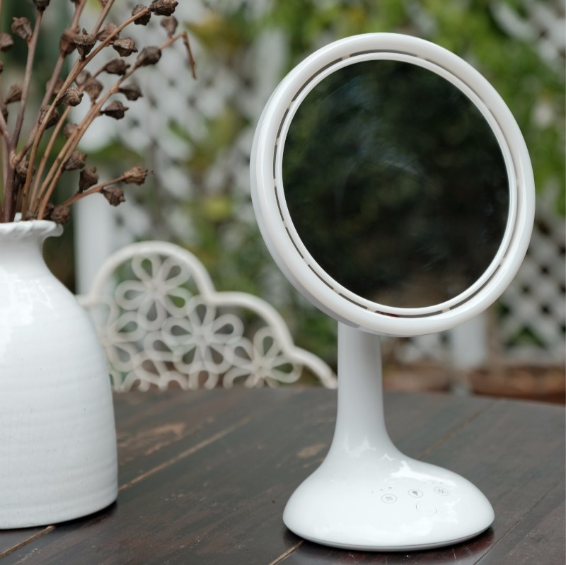 Desktop USB Fan Smart Makeup Mirror Fan - Image 3