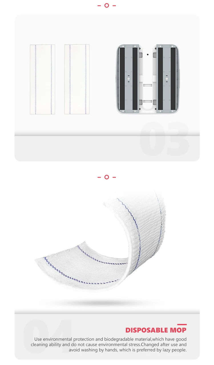 Disposable Biodegradable Mop Pads