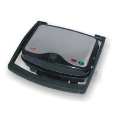 Electric Grill Toaster with Non-Stick Plates