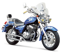 V-Twin Engine Cruiser Motorcycle