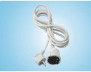 European Power Cable with Socket