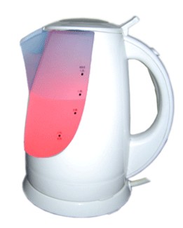 Electric Kettle with Transparent Water Level Indicator