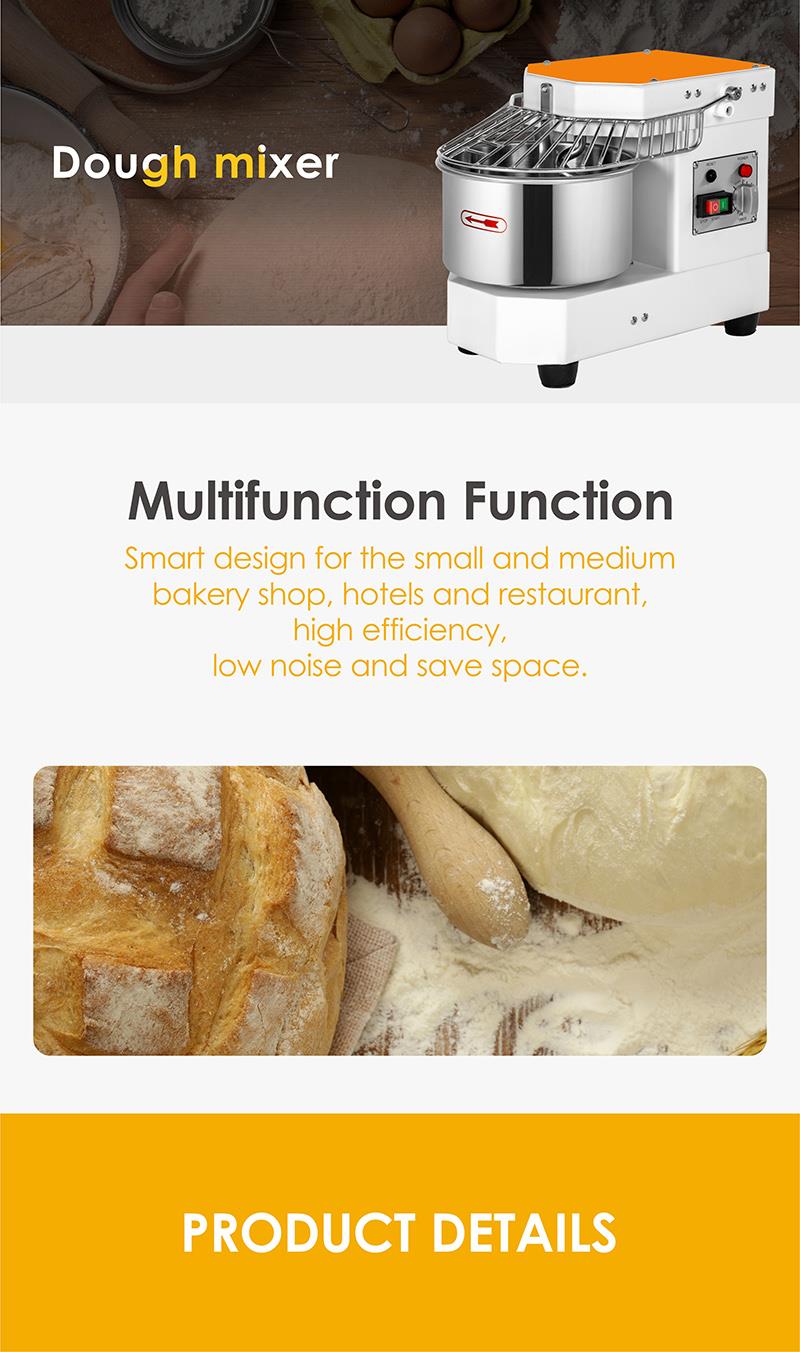 DH8 Table Top Dough Mixer in a professional kitchen setting