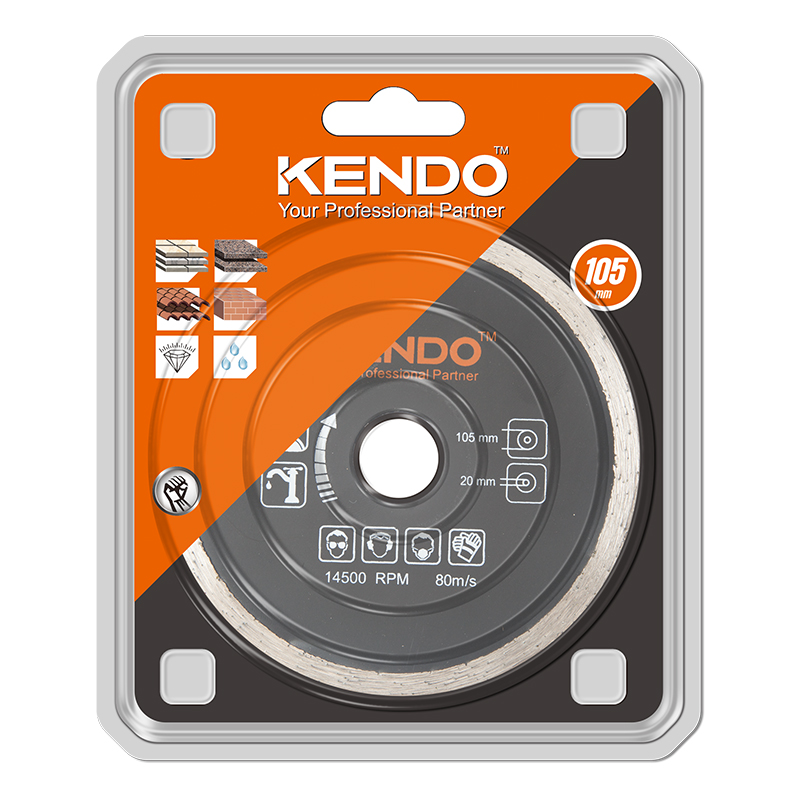 Continuous Rim Diamond Saw Blade
