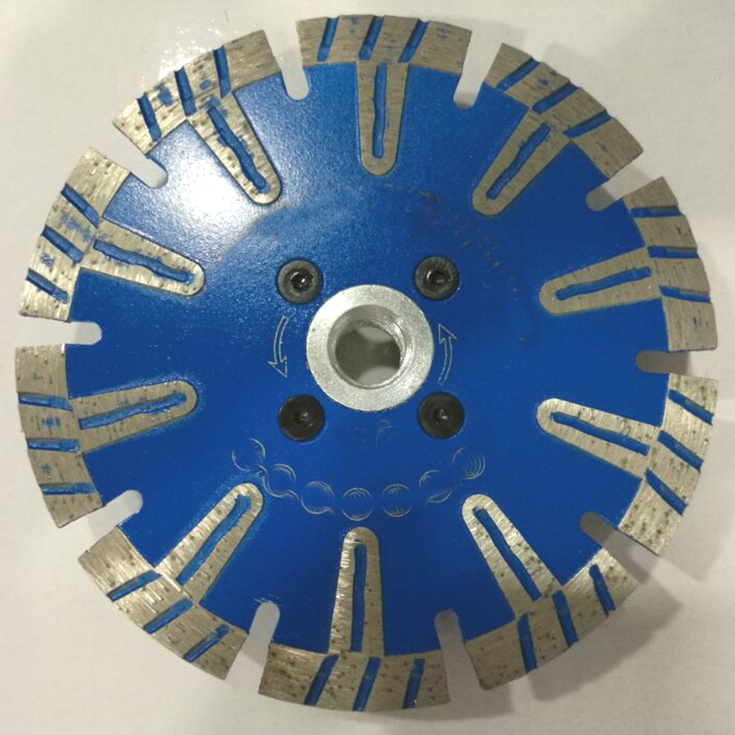 5-Inch Diamond Saw Blade with Protective Teeth