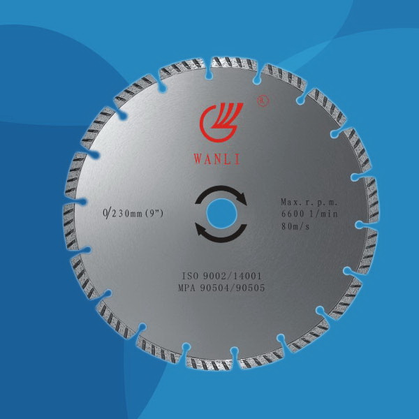 9-Inch Diamond Saw Blade for Stone and Tile