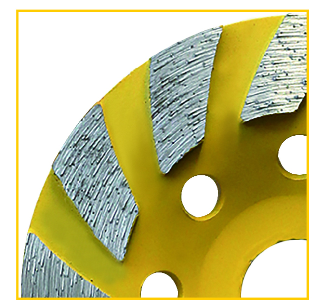 diamond skewed segment grinding wheel - Image 2