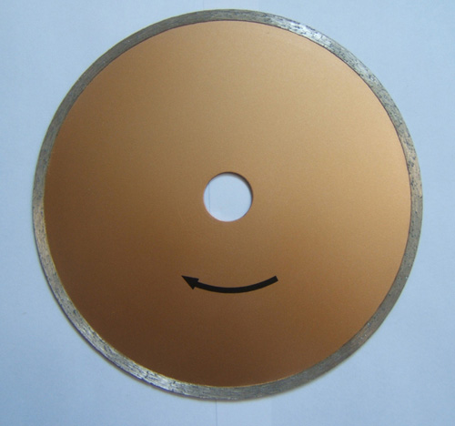 Continuous Rim Diamond Saw Blade