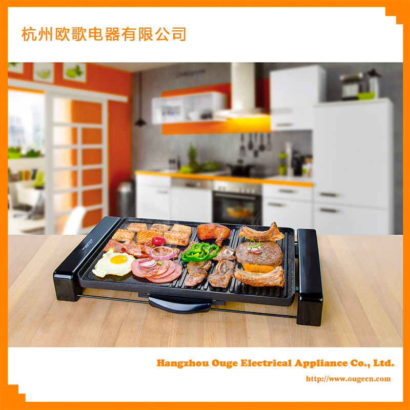 Die cast aluminum electric grill pan with non-stick surface HP4832D - Image 2