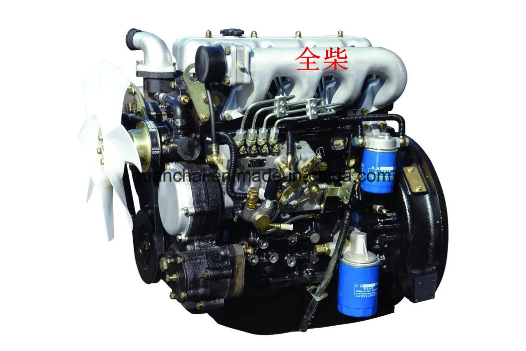 4C6 Diesel Engine Side View