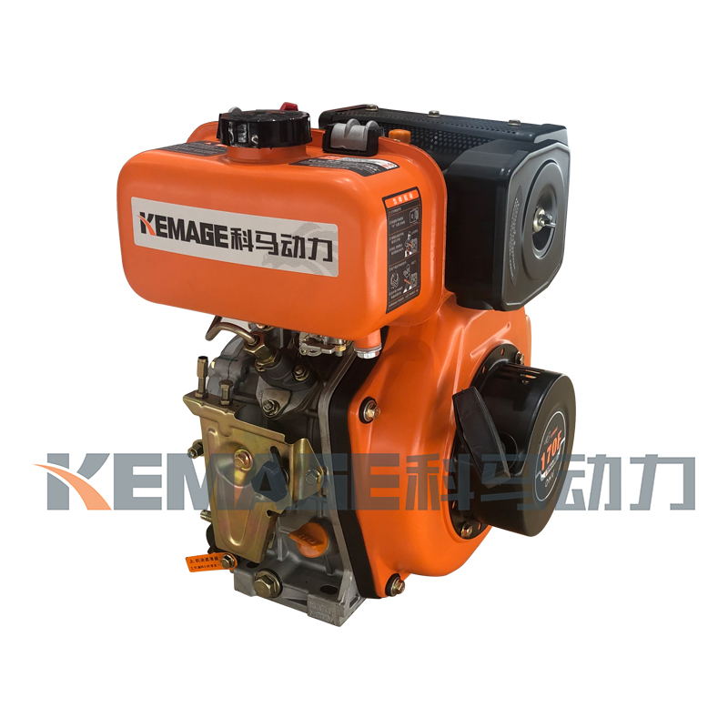 Single-Cylinder Diesel Engine for Industrial Use