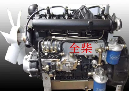 Multi-cylinder diesel engine for generators