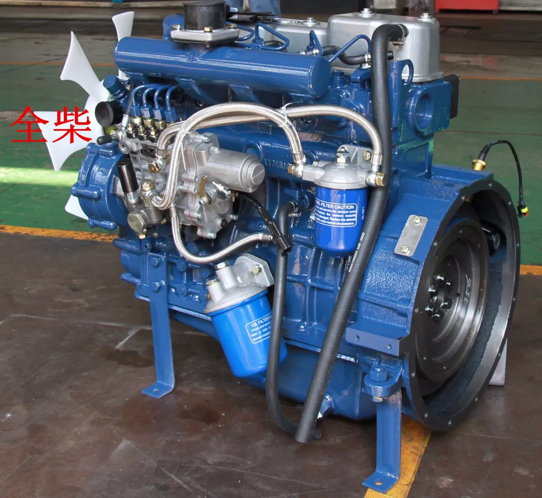 Engine filtration and cooling system detail