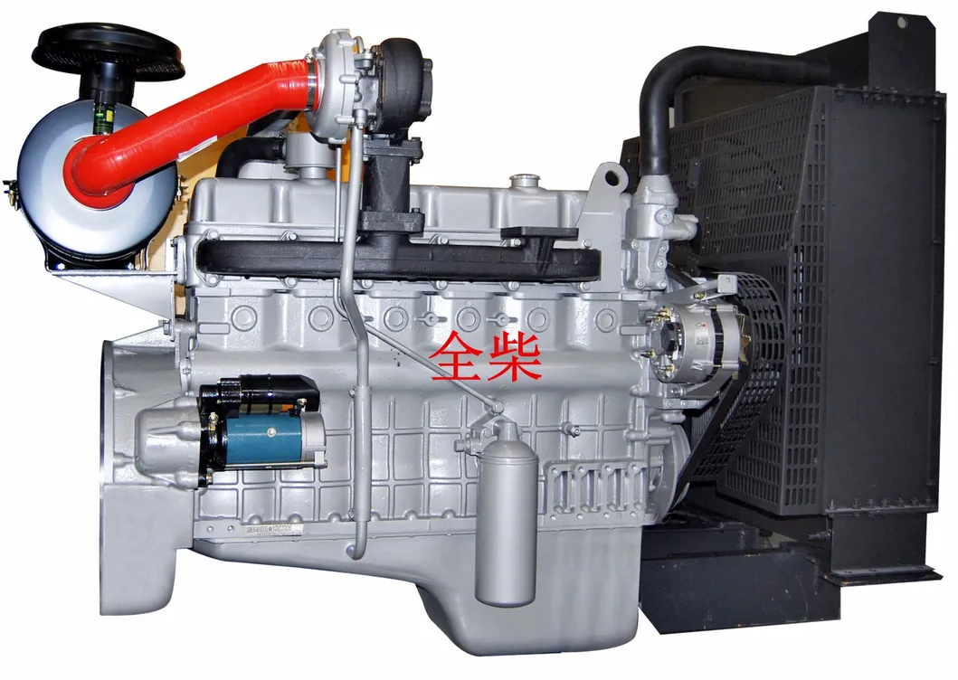 Turbocharged diesel engine for power generation