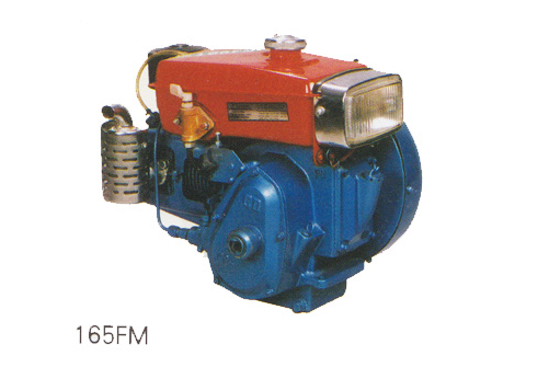 Diesel engine horizontal type air cooled 165FM - Image 2