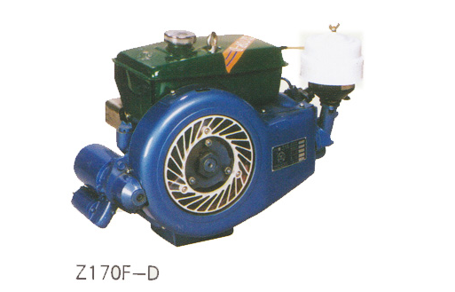 Air-Cooled Horizontal Diesel Engine