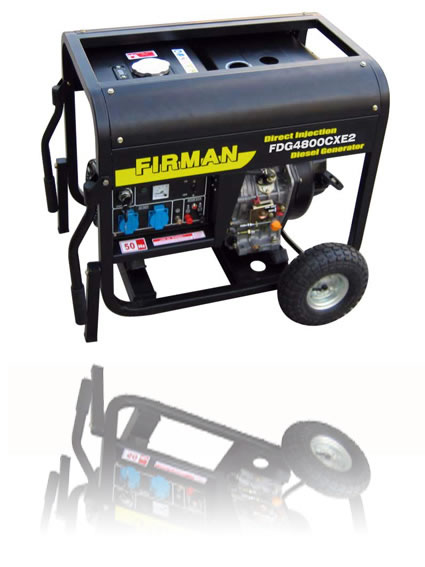 Portable Diesel Generator for Power Supply