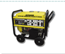 Portable Diesel Generator with Electric Power Distribution