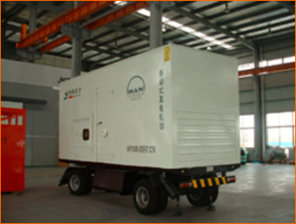 Mobile Diesel Generator for Power Distribution