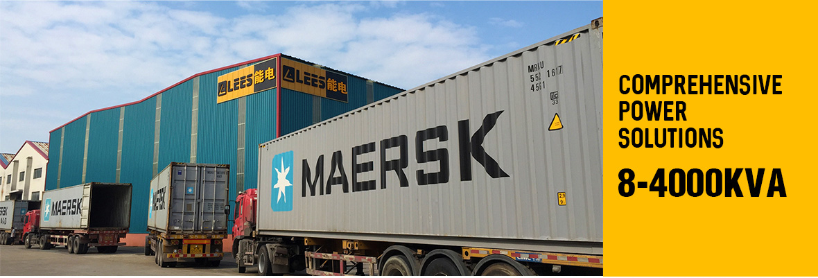 Generator sets ready for shipping