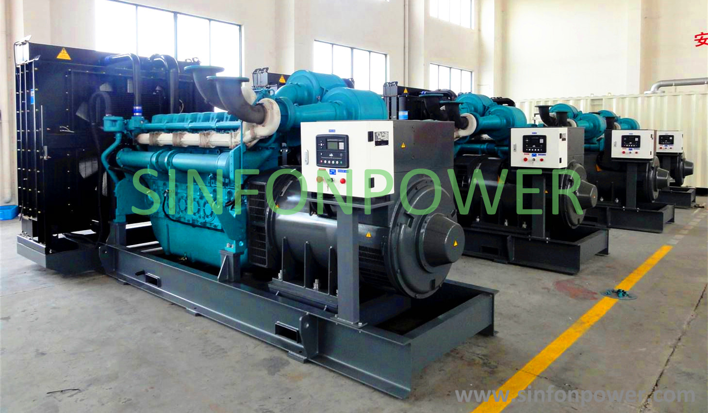 Diesel generator sets/ VOLVO CUMMINS PERKINS YUCHAI SDEC/9-3000kVA - Image 3