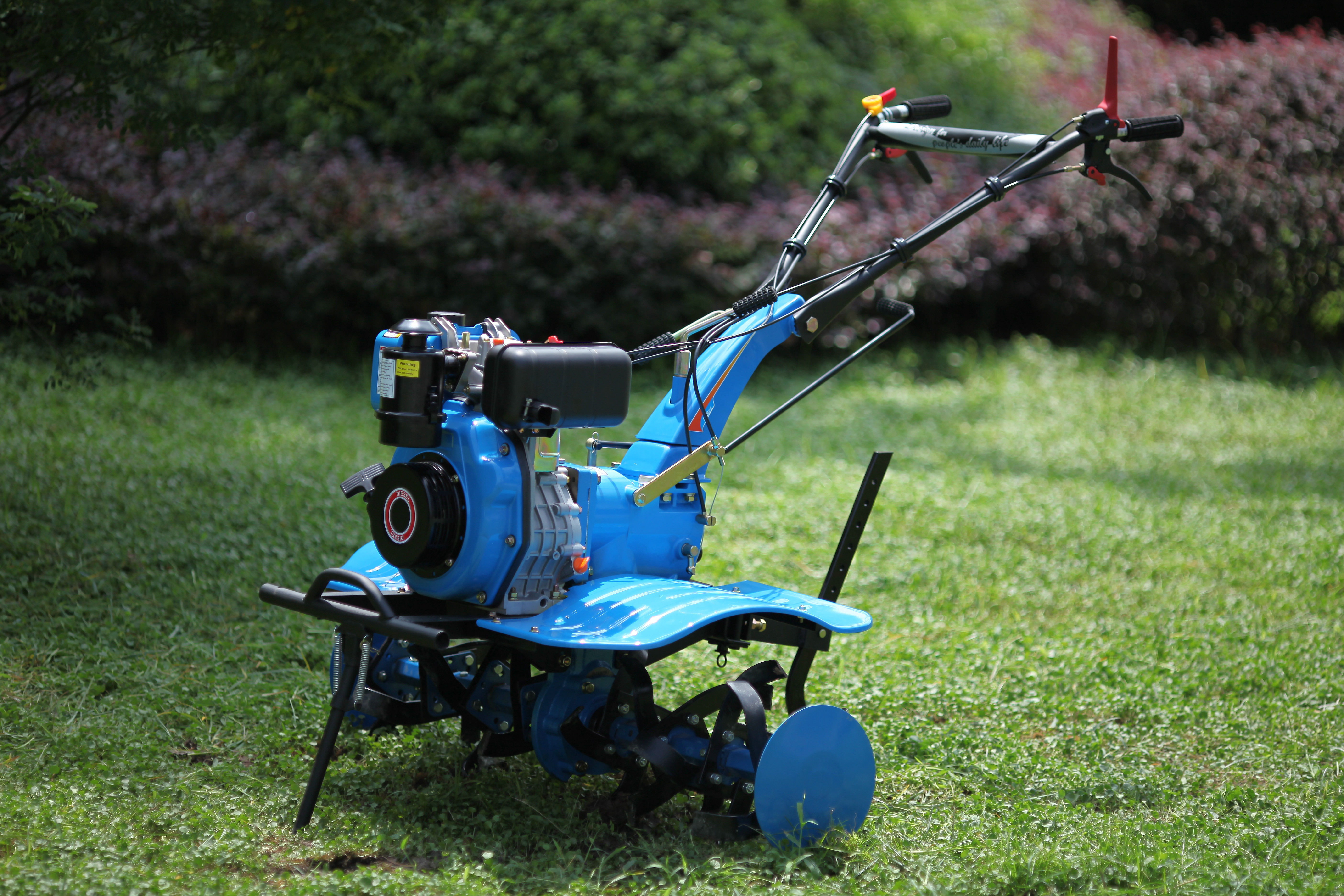 Diesel Powered Mini Tiller