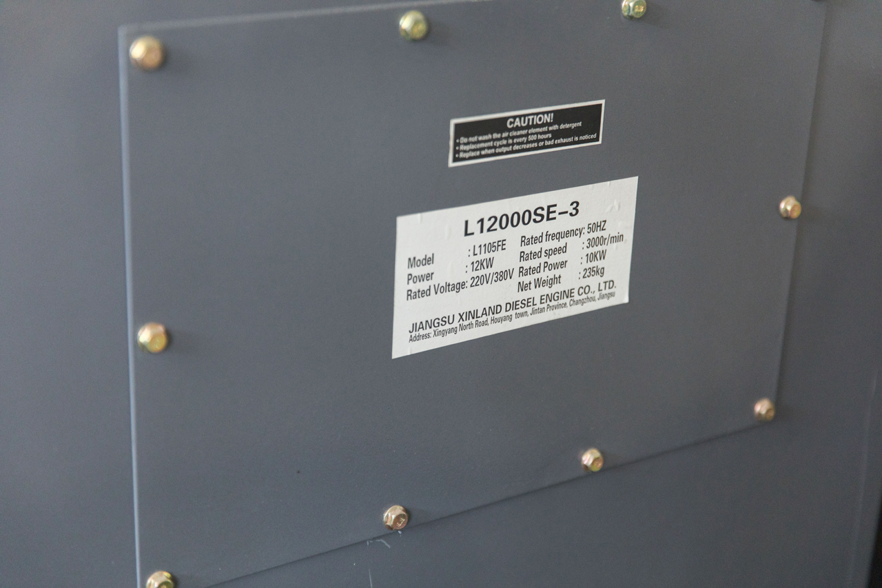 Diesel silence generator L12000SE - Image 2