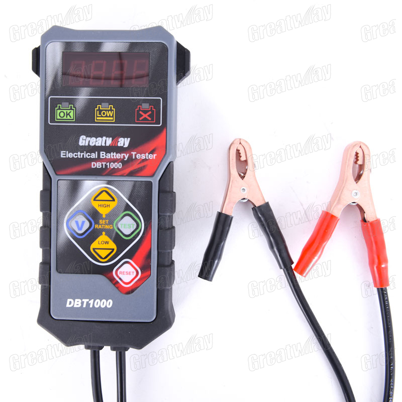 Automotive Battery Diagnostic Tester with Digital Display