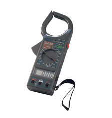 Digital Clamp Meter for AC/DC Voltage and Current Measurement