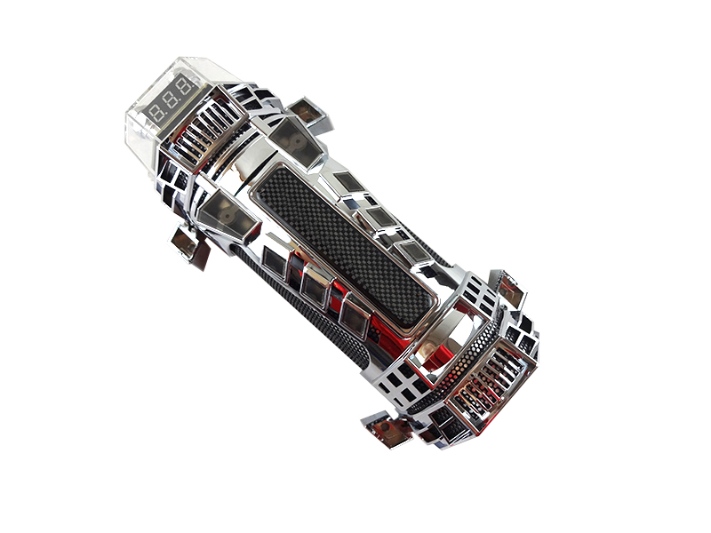 Car Audio Capacitor with Digital Voltage Display