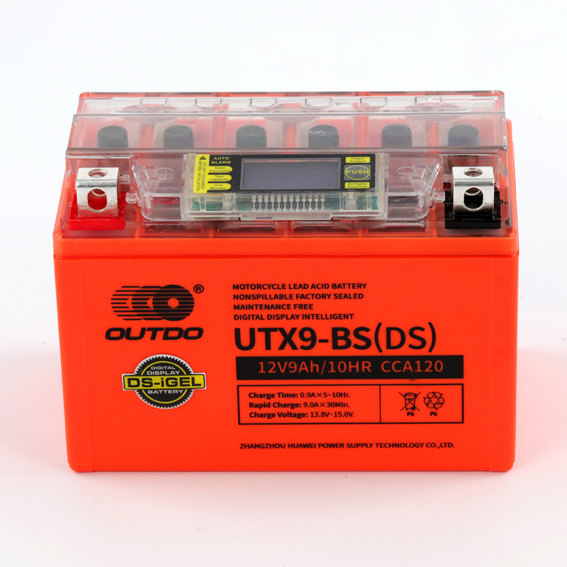 Digital Display Intelligent Motocycle BatteryYTX9-BS(DS) - Image 3