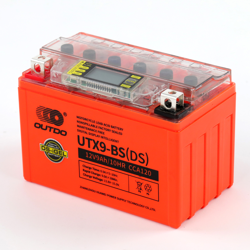 Digital Display Intelligent Motocycle BatteryYTX9-BS(DS) - Image 2