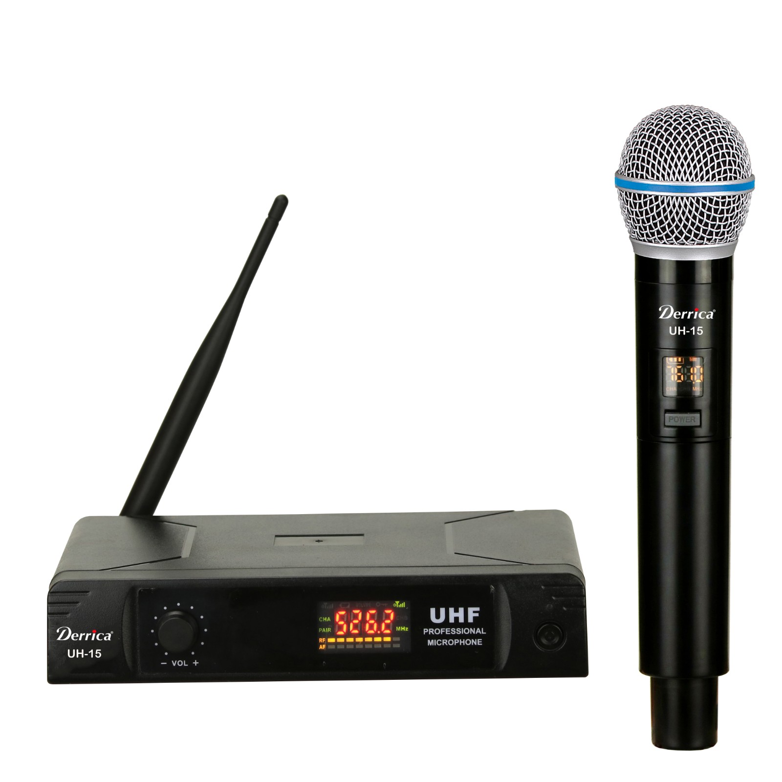 Digital Diversity 30 channels UHF Lapel Wireless Microphone UH-15-H - Image 2