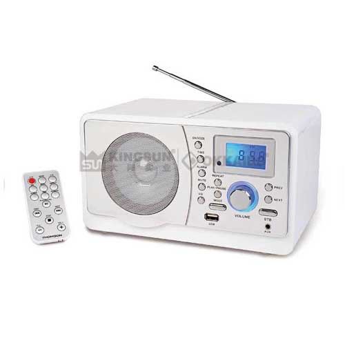 Digital FM Radio with Wooden Enclosure
