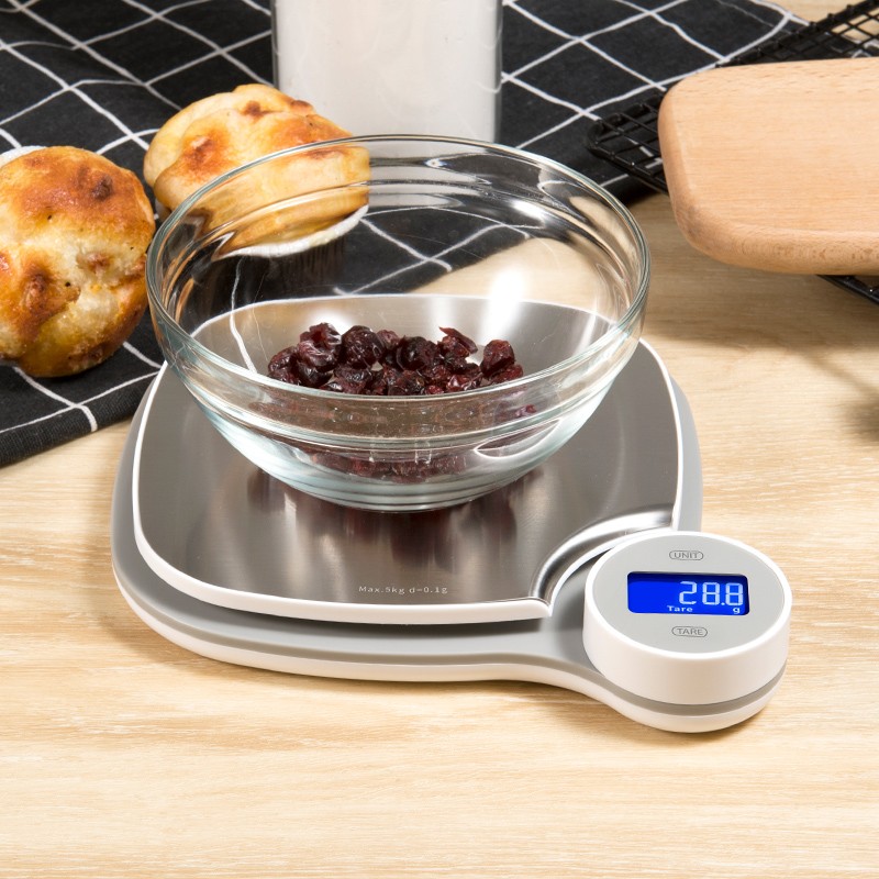Digital Food Scale with Stainless Steel Platform