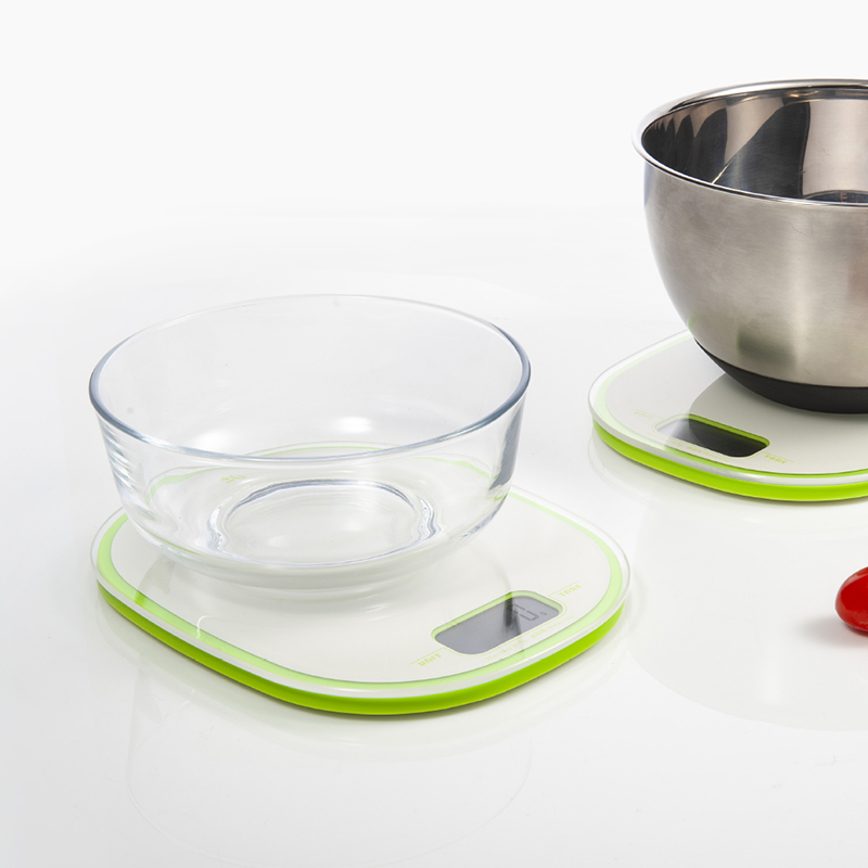 Digital Kitchen Food Scale with Tempered Glass Platform