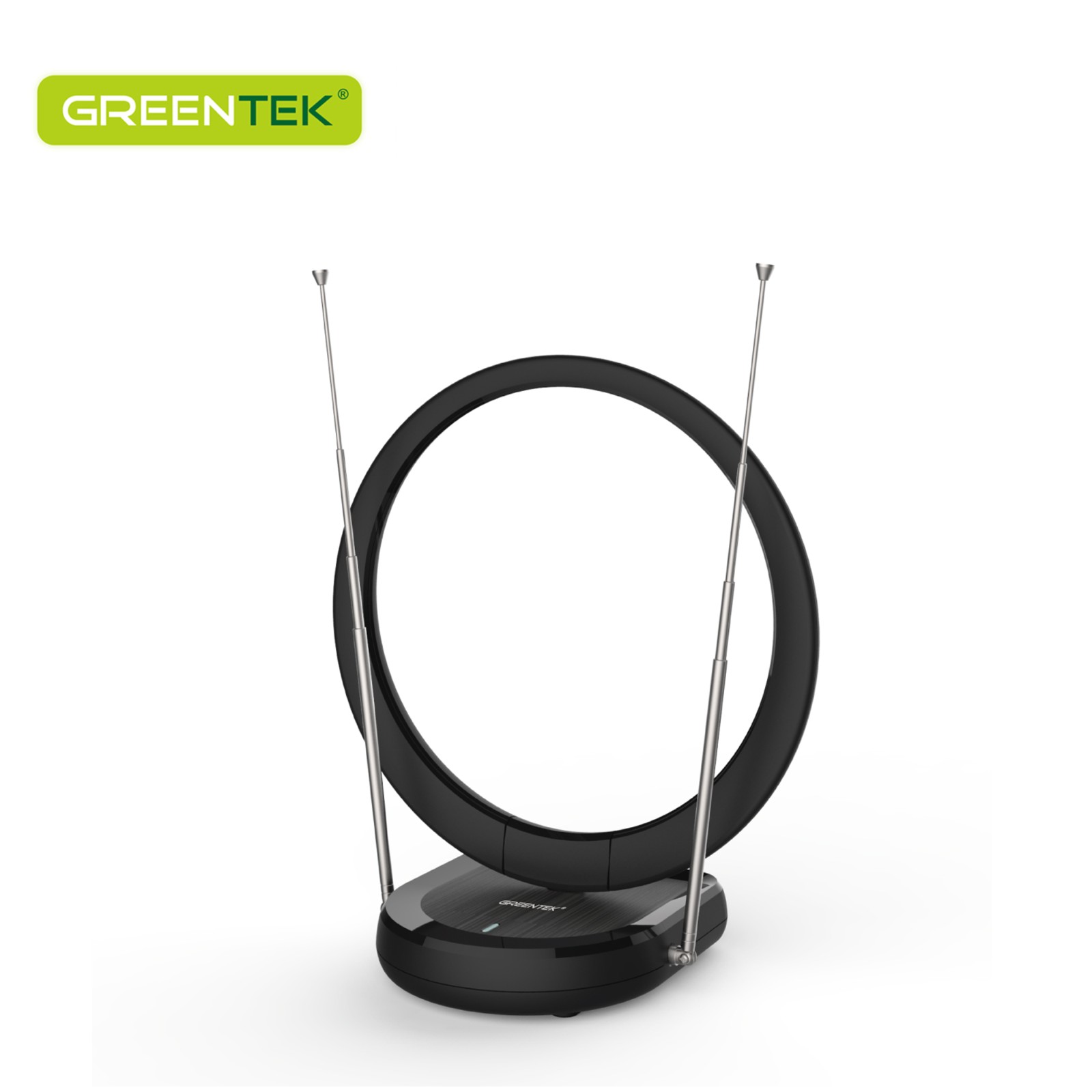 Indoor Digital TV Antenna with Loop and Telescopic Elements